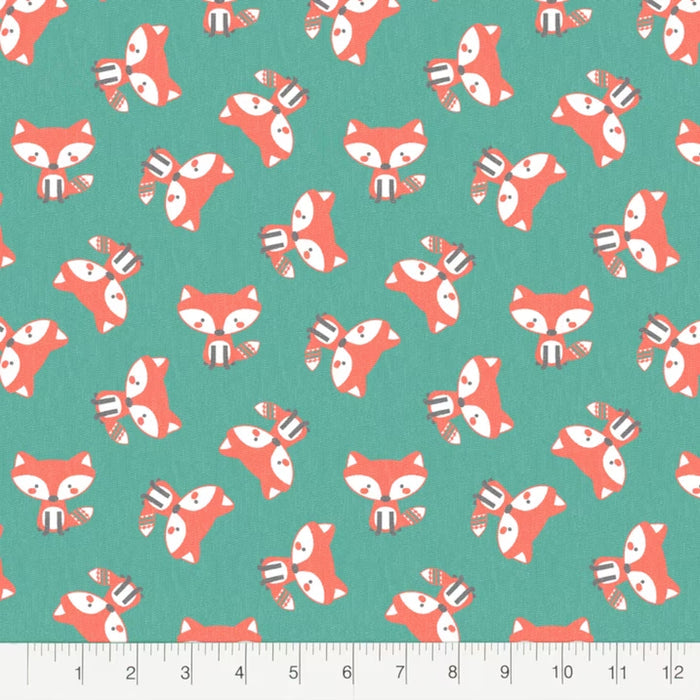 Woodsie Pals Fox Flannel Fabric